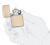 Зажигалка ZIPPO Classic 49453 с покрытием Flat Sand, латунь/сталь, бежевая, глянцевая, 38x13x57 мм