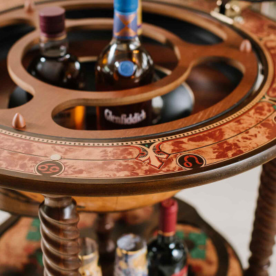 58 Глобус-бар напольный "Бахус", d=50 см (Zoffoli, Италия), 2кор. 58 Глобус-бар напольный "Бахус", d=50 см (Zoffoli, Италия), 2кор.