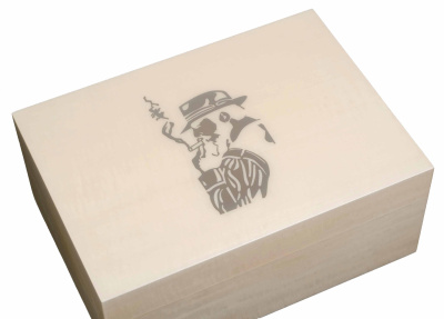 Хьюмидор Gentili Fumatore Argento на 50 сигар, Танганьика Хьюмидор Gentili Fumatore Argento на 50 сигар, Танганьика