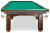 Бильярдный стол для пирамиды "Classic Quadro" 10 ф (махагон)
