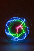Электрический плазменный диск Тесла Rainbow D - 20см