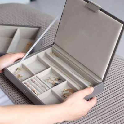 Шкатулка LC Designs для хранения украшений арт.70962, тауп