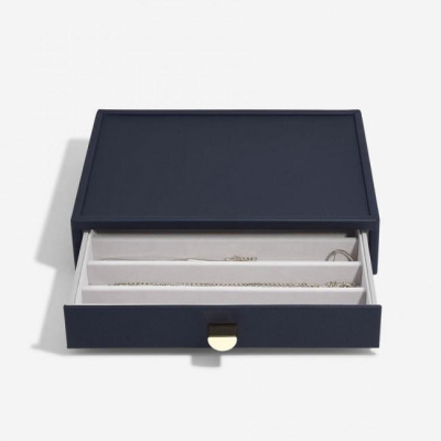 Шкатулка сет LC Designs для хранения украшений арт.75896, темно-синияя