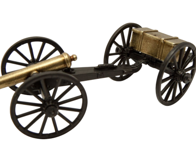 Прицеп со снарядным ящиком к пушке,  Гражданская война, США, 1857г.