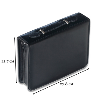 Набор дорожный в сумке из натуральной кожи (2 персоны), арт.206КК2