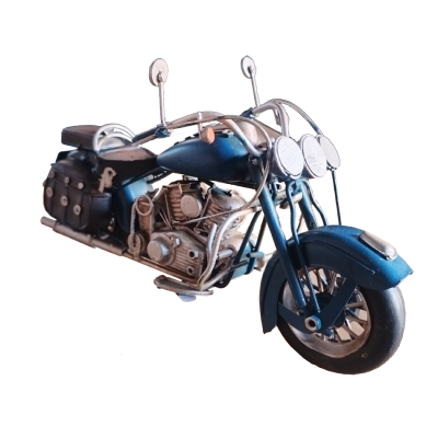 Модель мотоцикла Harley Davidson синий