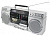 Музыкальный центр Soundmaster в стиле Ghetto Blaster 80, FM/CD/MP3/магнитофон/USB/SD/Bt