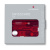 Швейцарская карточка VICTORINOX SwissCard Lite, 13 функций, полупрозрачная красная
