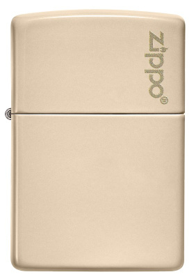 Зажигалка ZIPPO Classic 49453ZL с покрытием Flat Sand, латунь/сталь, бежевая, глянцевая, 38x13x57 мм