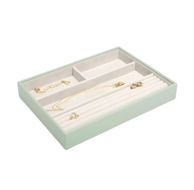 Лоток LC Designs для хранения украшений арт.74512, светло-зеленый Лоток LC Designs для хранения украшений арт.74512, светло-зеленый