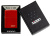 Зажигалка ZIPPO Classic с покрытием Metallic Red, латунь/сталь, красная, матовая, 38x13x57 мм Зажигалка ZIPPO Classic с покрытием Metallic Red, латунь/сталь, красная, матовая, 38x13x57 мм