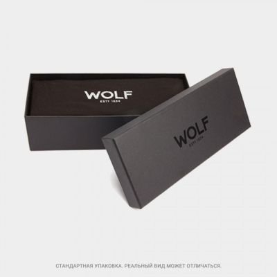 Шкатулка Wolf для хранения мужских аксессуаров арт.305306,темно-коричневая