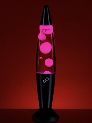 Лава лампа Amperia Void Smart Белая/Прозрачная (41 см) Black