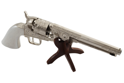 Макет. Револьвер морского офицера "Colt 1851 Navy" (США, 1851 г.), перламутровая рукоять
