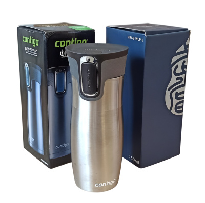 Термокружка Contigo West Loop 2.0 стальная 0,47л. с коробкой