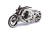 Механический металлический конструктор - Байк (Chrome Rider)