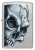 Зажигалка ZIPPO Skull and Flame с покрытием Street Chrome, латунь/сталь, серебристая, матовая, 38x13x57 мм (без бензина) Зажигалка ZIPPO Skull and Flame с покрытием Street Chrome, латунь/сталь, серебристая, матовая, 38x13x57 мм (без бензина)