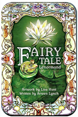 Карты Таро: "Fairy Tale Lenormand in a Tin" в жестяной банке
