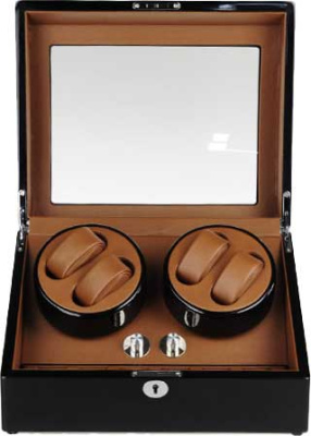 Модуль LuxeWood для подзавода 4-х и хранения 6-ти часов LW031-BC1-5, венге Модуль LuxeWood для подзавода 4-х и хранения 6-ти часов LW031-BC1-5, венге