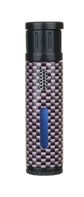 Зажигалка сигарная Colibri Evo, серебристый карбон Зажигалка сигарная Colibri Evo, серебристый карбон