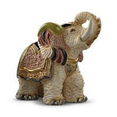 Статуэтка керамическая "Белый Индийский слон"