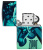 Зажигалка ZIPPO Mermaid Design с покрытием 540 Matte, латунь/сталь, черная, матовая, 38x13x57 мм Зажигалка ZIPPO Mermaid Design с покрытием 540 Matte, латунь/сталь, черная, матовая, 38x13x57 мм