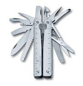 Мультитул VICTORINOX SwissTool X, 115 мм, 26 функций, в кожаном чехле