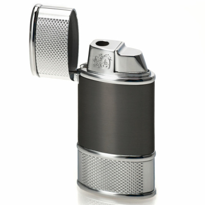 Зажигалка Colibri  Virtuoso Dark Gun & Silver Hobnail
