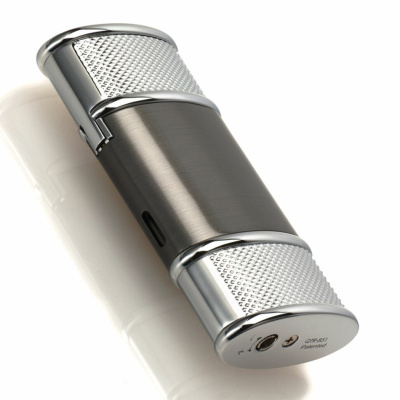 Зажигалка Colibri  Virtuoso Dark Gun & Silver Hobnail
