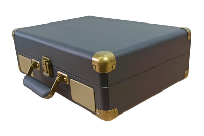 Виниловый проигрыватель патефон Suprem с USB, Bluetooth, черный, M-25Bk