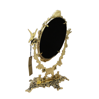 Настольное зеркало "Каранка", золото