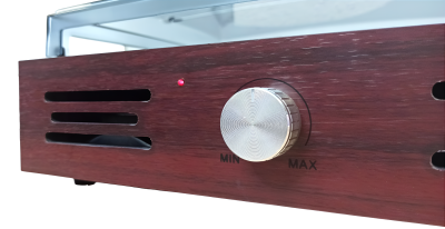 Виниловый проигрыватель Suprem с Bluetooth, 33/45/78, с пластиковой крышкой, T105