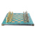 Шахматный набор "Троянская война" (54х54 см), доска патиновая