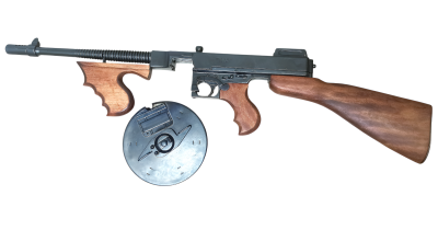 Макет. Пистолет-пулемет Томпсона M1928, гангстерская версия (США, 1928 г.)