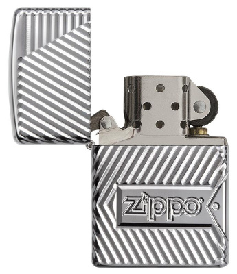 Зажигалка ZIPPO Armor® с покрытием High Polish Chrome, латунь/сталь, серебристая, 38x13x57 мм Зажигалка ZIPPO Armor® с покрытием High Polish Chrome, латунь/сталь, серебристая, 38x13x57 мм
