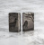 Зажигалка ZIPPO Classic с покрытием Black Ice®, латунь/сталь, чёрная, глянцевая, 38x13x57 мм