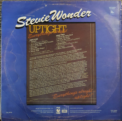 Виниловая пластинка Стиви Уандер, Stevie Wonder, Uptight, бу