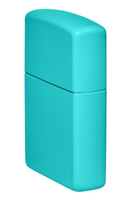 Зажигалка ZIPPO Classic 49454 с покрытием Flat Turquoise, латунь/сталь, бирюзовая, глянцевая, 38x13x57 мм Зажигалка ZIPPO Classic 49454 с покрытием Flat Turquoise, латунь/сталь, бирюзовая, глянцевая, 38x13x57 мм