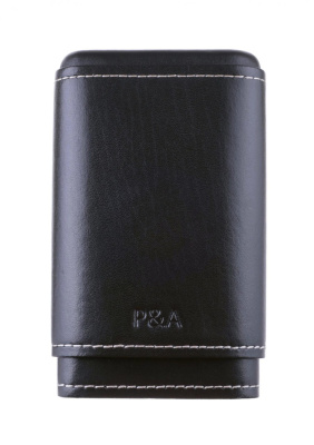 Чехол P&A на 4 сигары Робусто, натуральная кожа и кедр Чехол P&A на 4 сигары Робусто, натуральная кожа и кедр