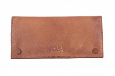 Кисет P&A для самокруток и 2 смесей, натуральная кожа Кисет P&A для самокруток и 2 смесей, натуральная кожа