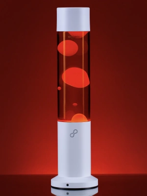 Лава лампа Amperia Tube Smart Белая/Прозрачная (39 см) White Лава лампа Amperia Tube Smart Белая/Прозрачная (39 см) White