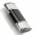 Зажигалка Colibri Virtuoso Black Lacquer & Silver Hobnail