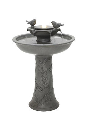 Фонтан декоративный Чижик & Пыжик с подсветкой