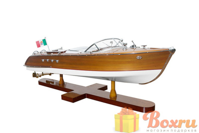 Модель катера, Aquarama, AS182, Italy, коричневый