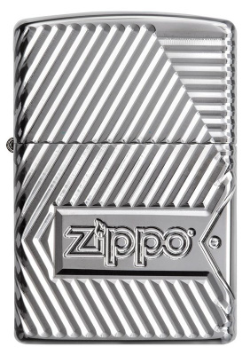 Зажигалка ZIPPO Armor® с покрытием High Polish Chrome, латунь/сталь, серебристая, 38x13x57 мм Зажигалка ZIPPO Armor® с покрытием High Polish Chrome, латунь/сталь, серебристая, 38x13x57 мм