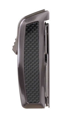 Зажигалка сигарная Honest, с ножницами, оружейная сталь