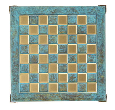 Шахматный набор "Греческая Мифология" (36х36 см), доска патиновая