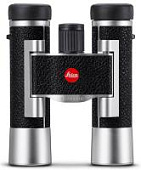 Бинокль Leica Ultravid 10x25, кожа, серебристый