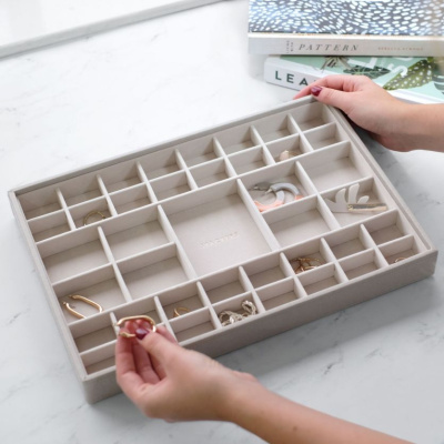 Лоток LC Designs для хранения украшений арт.73786, светлый тауп