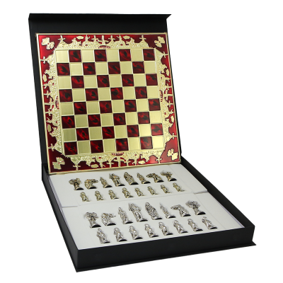 Шахматный набор "Дон Кихот" (45х45), доска красная
